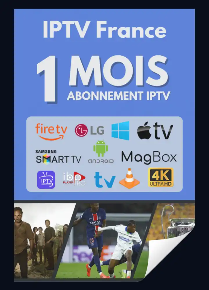 Abonnement IPTV 1 Mois