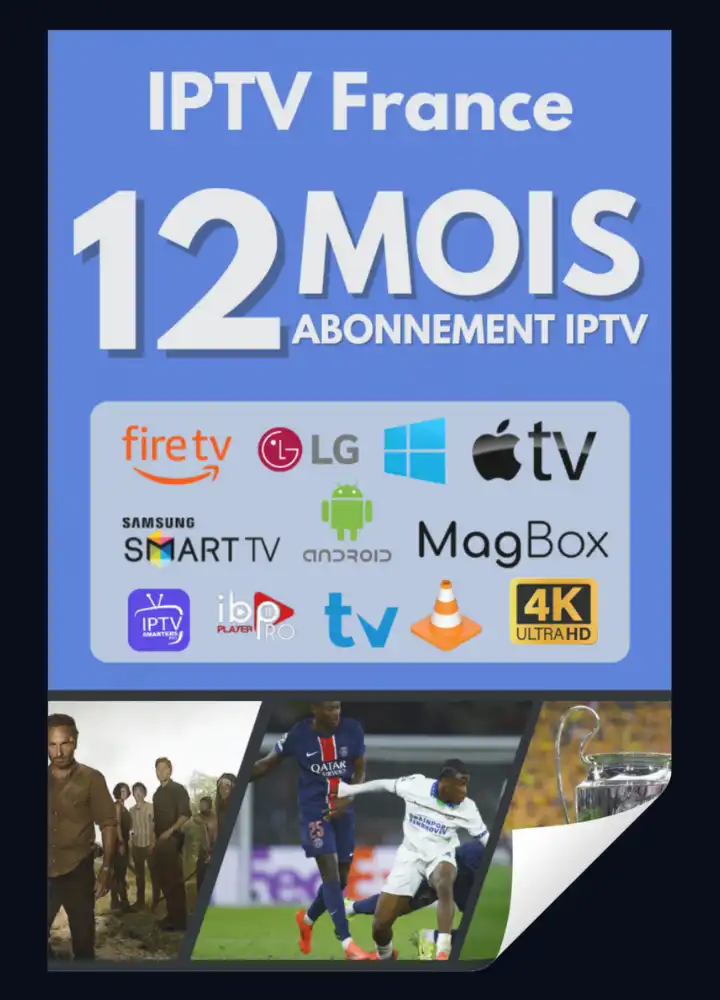 Abonnement IPTV 12 Mois