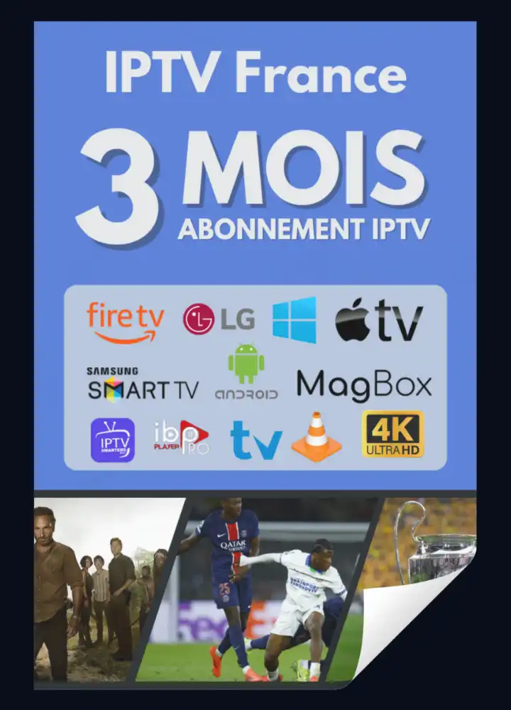 Abonnement IPTV 3 Mois